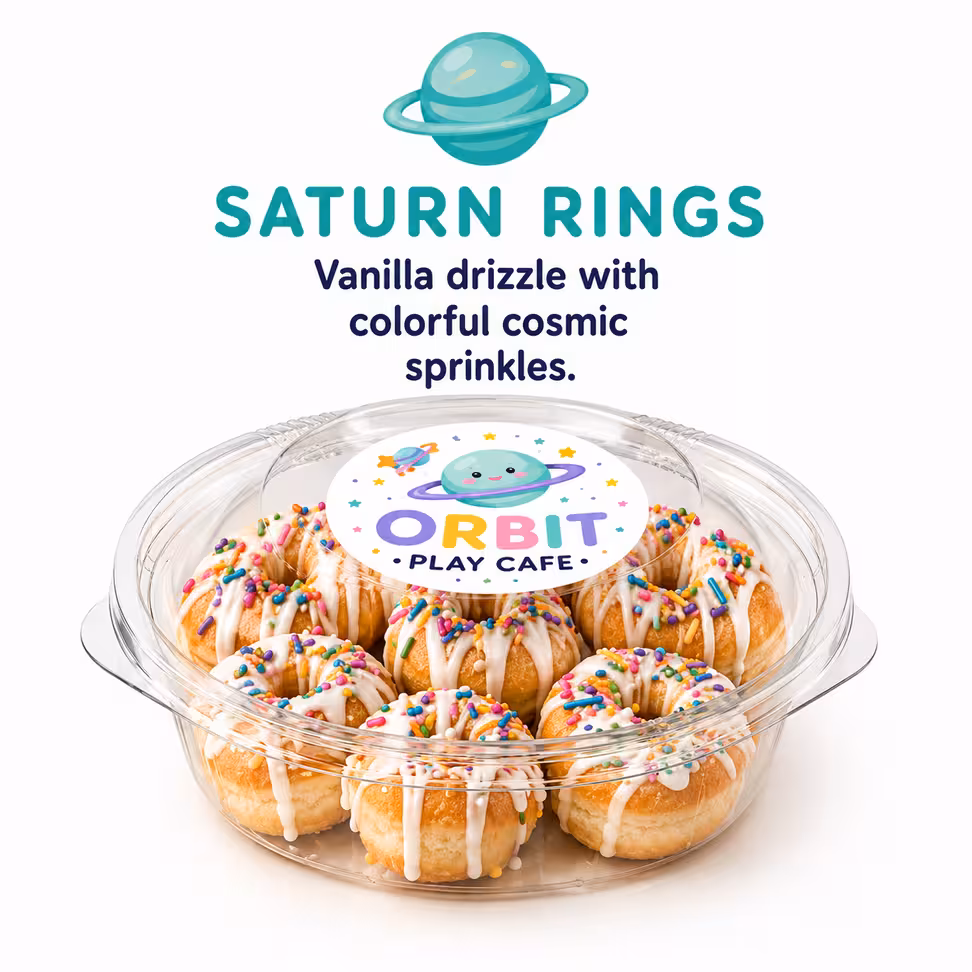 Saturn Ring Donut