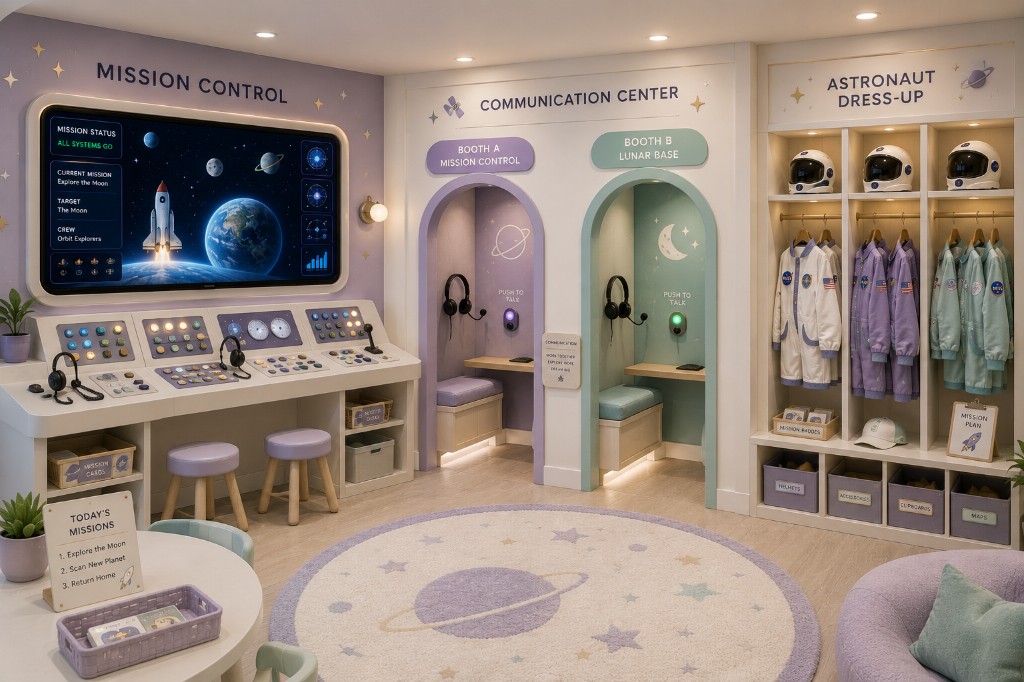 Mission Control play zone